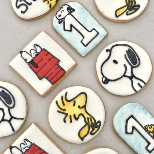 Biscotti personalizzati decorati con ghiaccia reale
